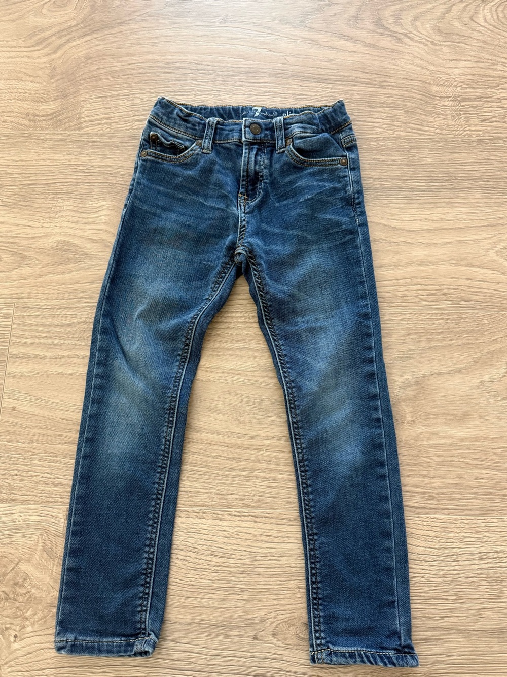 Kids 7 for all man kind blue jeans - size 6